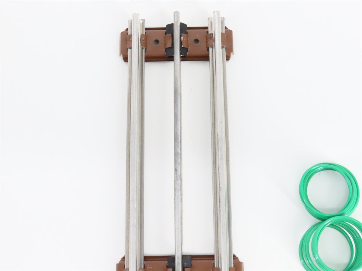 Set of 2 O Gauge Track Lionel 6-5149 Remote Control Operating Track Pieces