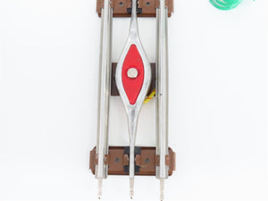 Set of 2 O Gauge Track Lionel 6-5149 Remote Control Operating Track Pieces