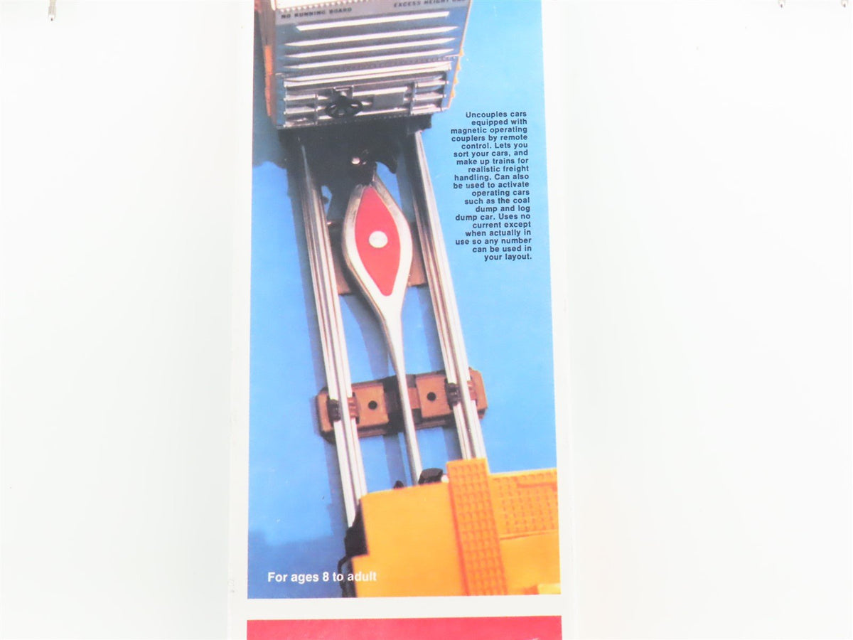Set of 2 O Gauge Track Lionel 6-5149 Remote Control Operating Track Pieces
