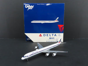 1:400 Gemini Jets GJDAL779 Die-Cast Delta McDonnell Douglas DC-8-71 Airliner