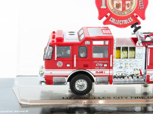1:64 Scale Code 3 #12888 Die-Cast City of LA Pierce Fire Engine #39