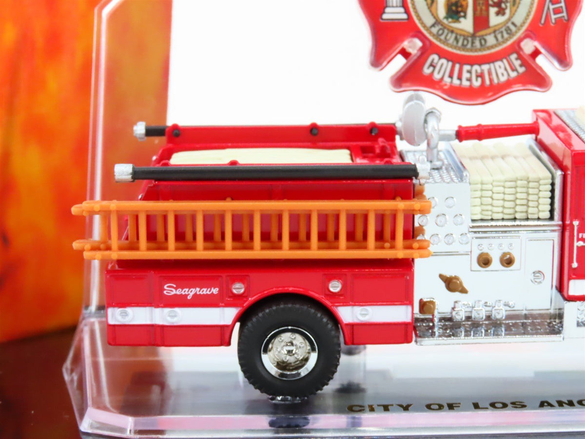 1:64 Scale Code 3 #02450 Die-Cast City of LA Seagrave Fire Engine #88