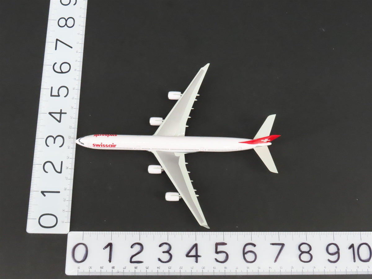 1:400 Dragon Wings 55383 Die-Cast Swissair A340-600 Airliner HB-JMA