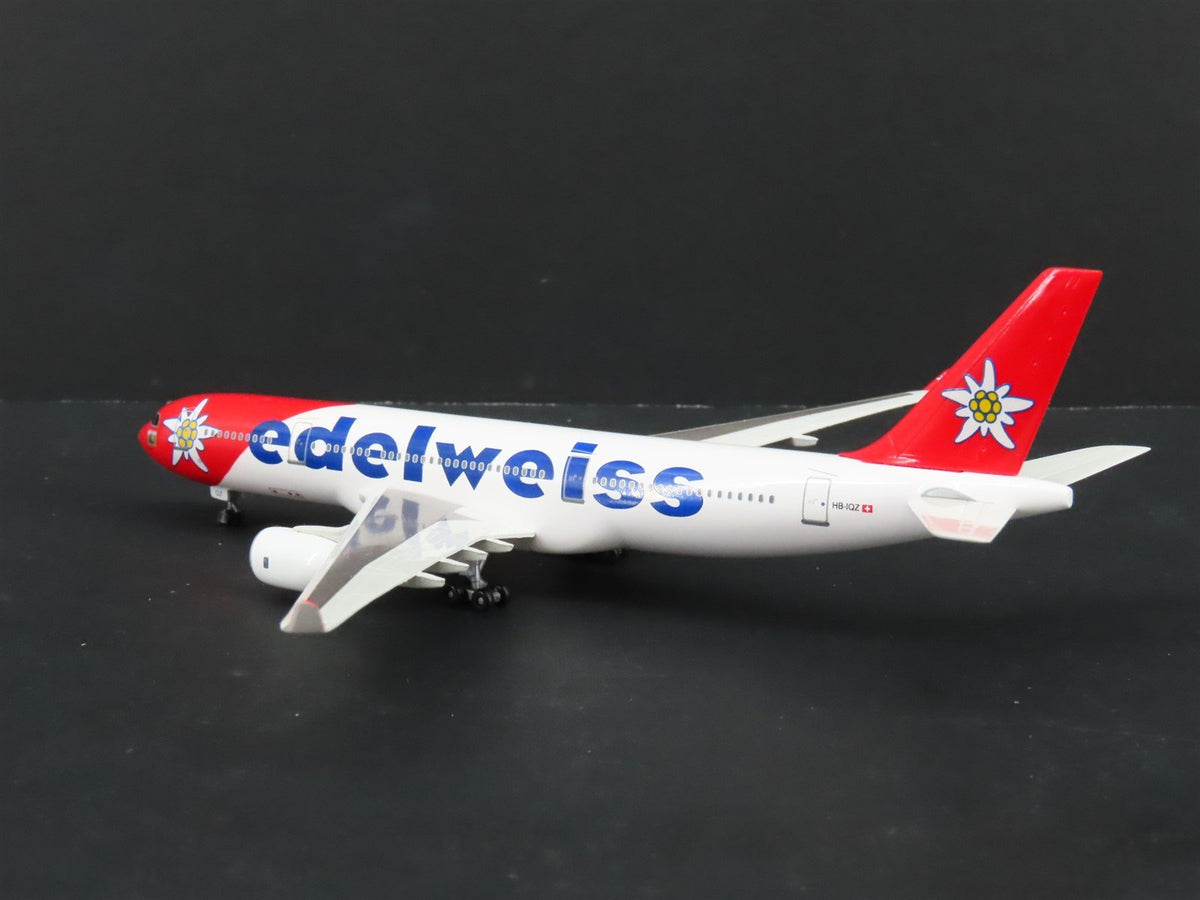 1:400 Dragon Wings Premiere 55305 Die-Cast Edelweiss A330-243 Airliner HB-IQZ