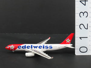 1:400 Dragon Wings Premiere 55305 Die-Cast Edelweiss A330-243 Airliner HB-IQZ