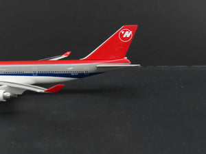 1:400 Dragon Wings 55470 Die-Cast Northwest Airlines Boeing 747-400 Airliner