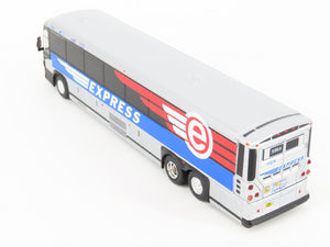 1:87 Iconic Replicas Die-Cast 87-0321 Broward Express MCI D4505 Motorcoach Bus