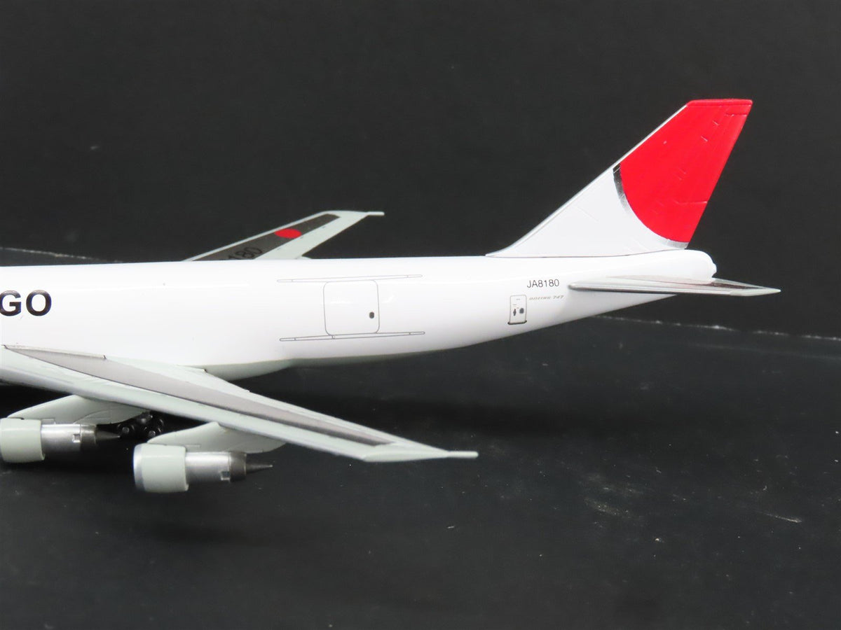 1:400 Dragon Wings 55487 Die-Cast Japan Airlines Boeing 747-200F Airliner
