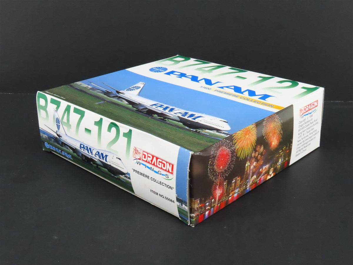 1:400 Dragon Wings Premiere 55084 Die-Cast Pan Am B747-200F Airliner N737PA
