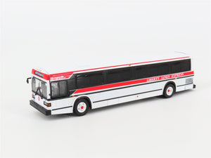 1:87 Iconic Replicas Die-Cast 87-0389 Liberty Lines Suburban MCI Classic Bus
