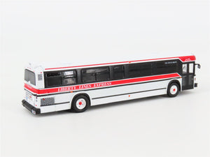 1:87 Iconic Replicas Die-Cast 87-0389 Liberty Lines Suburban MCI Classic Bus