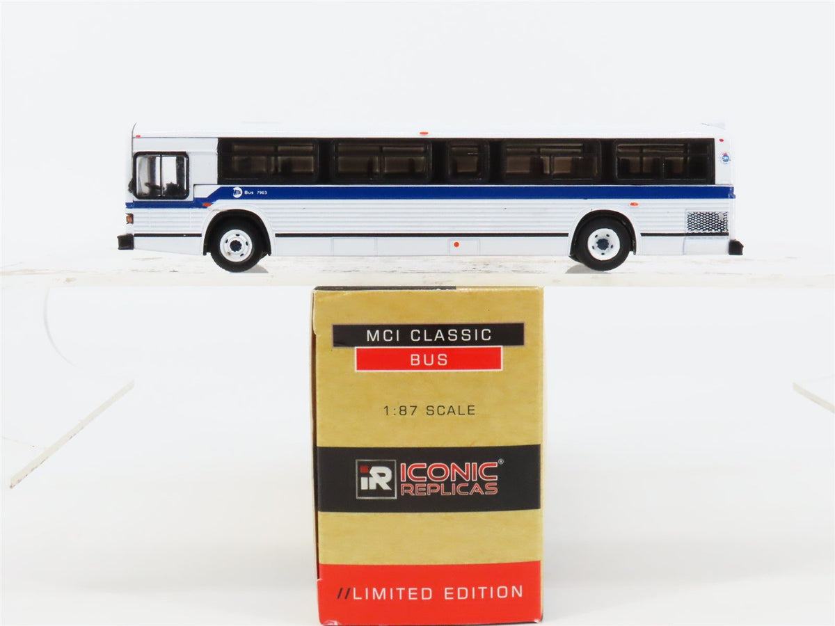 1:87 Iconic Replicas Die-Cast 87-0388 MTA NYC Suburban MCI Classic Bus