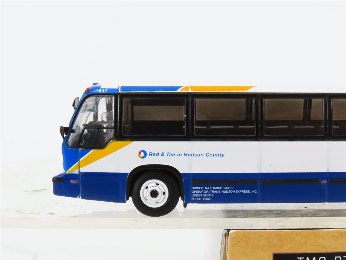 1:87 Iconic Replicas 87-0318 Coach USA &quot;Red &amp; Tan&quot; 1999 TMC RTS Transit Bus