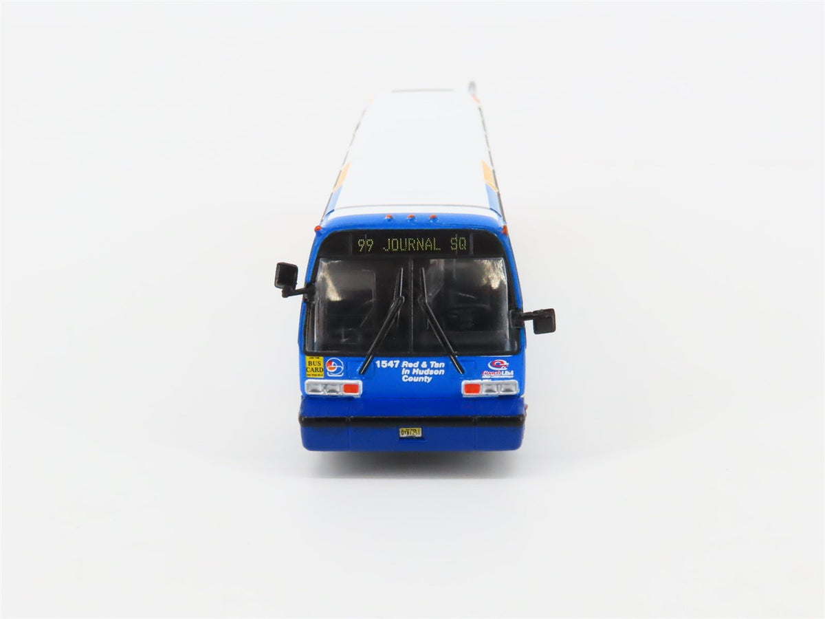 1:87 Iconic Replicas 87-0318 Coach USA &quot;Red &amp; Tan&quot; 1999 TMC RTS Transit Bus