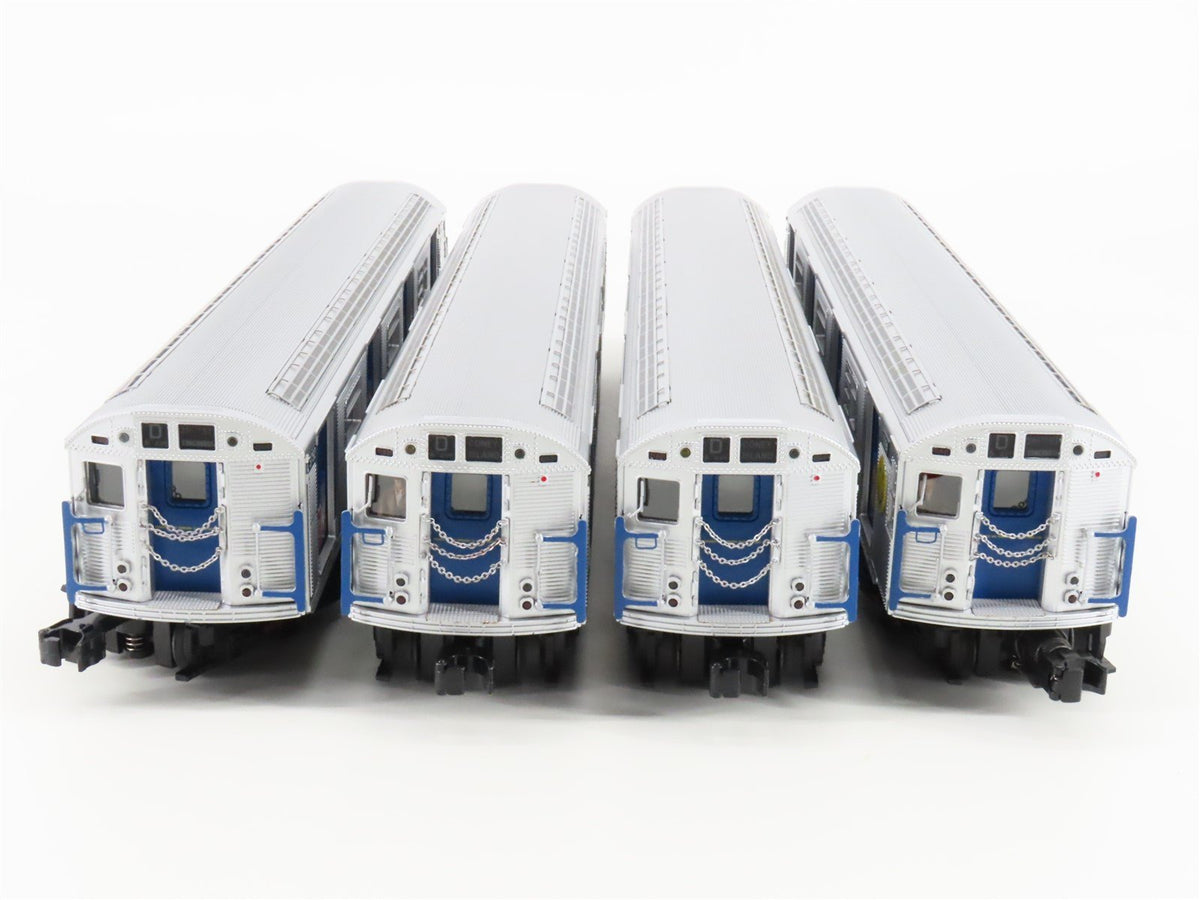 O 3-Rail MTH 20-80005A MTA &quot;N Train&quot; R-34 Subway 4-Car Set w/ Graffiti &amp; Sound