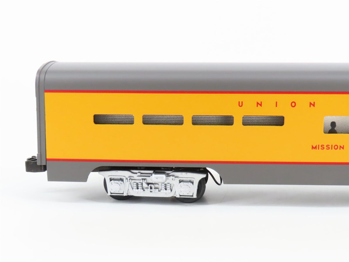 O Gauge 3-Rail MTH MT-6119 UP Union Pacific Sleeper/Diner Passenger 2-Car Set