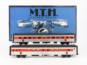 O Gauge 3-Rail MTH 20-80005B NH New Haven Sleeper/Diner Passenger 2-Car Set