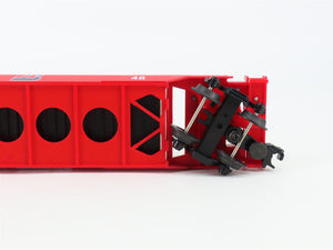 O Gauge 3-Rail MTH 20-9502L BN Railway Husky Stack #60009 w/Containers