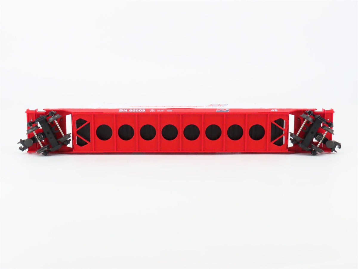 O Gauge 3-Rail MTH 20-9502L BN Railway Husky Stack #60009 w/Containers