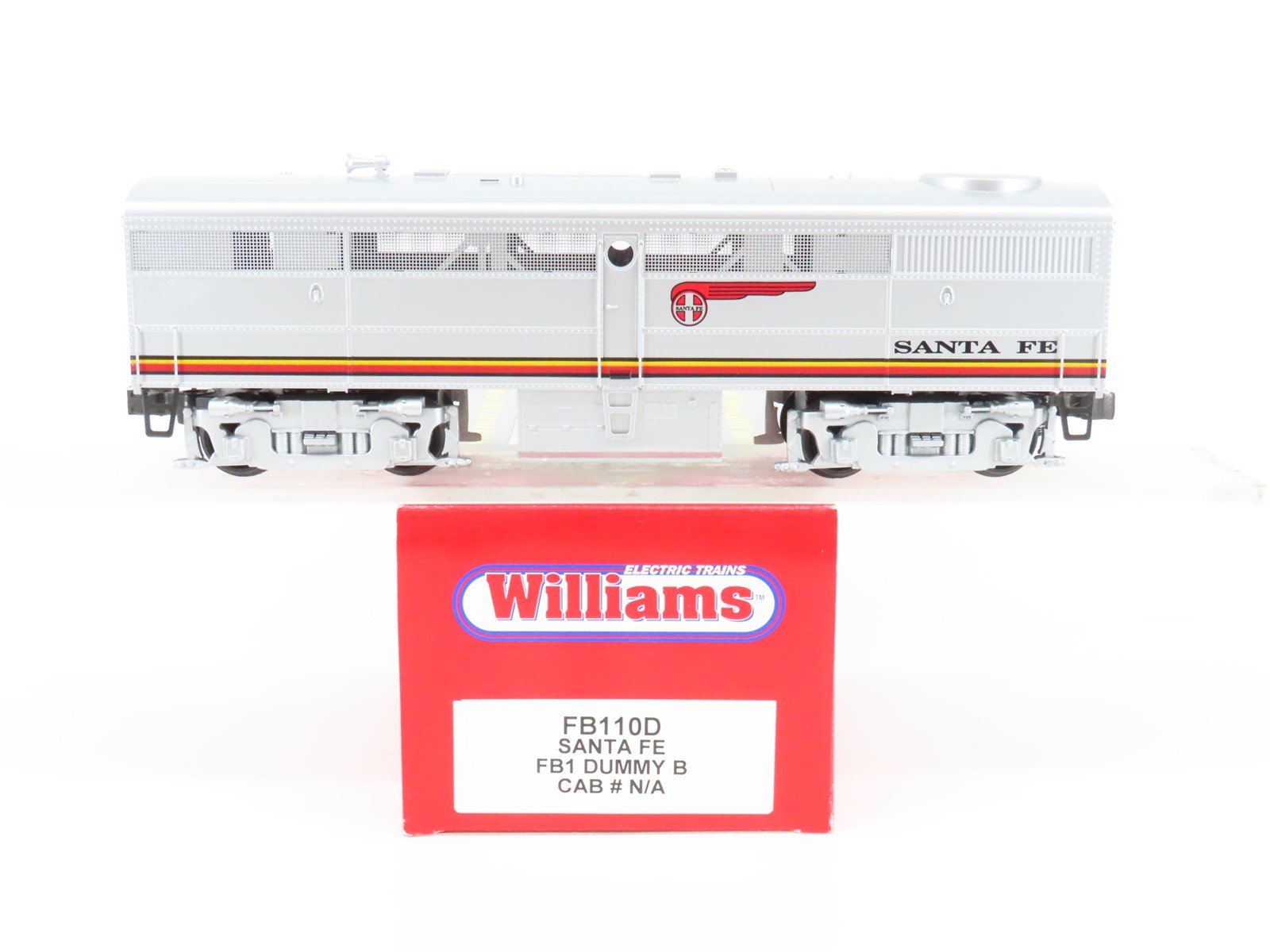 O Gauge 3-Rail Williams FB110D ATSF Santa Fe FB1 Diesel Loco UNPOWERED