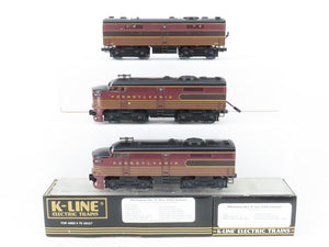 O Gauge 3-Rail K-Line K-21801IC PRR Pennsylvania Alco A/B/A Diesel Loco Set