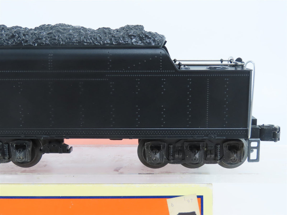 O Gauge 3-Rail Lionel 6-19833 Unlettered Steam Tender w/ Railsounds