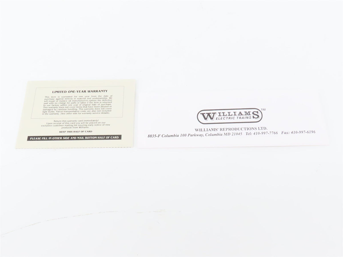 O Gauge 3-Rail Williams ATSF Santa Fe RF16A Diesel Locomotive #1213