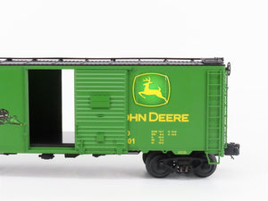 O Gauge 3-Rail MTH 20-90169 John Deere 40' AAR Box Car Set of 3