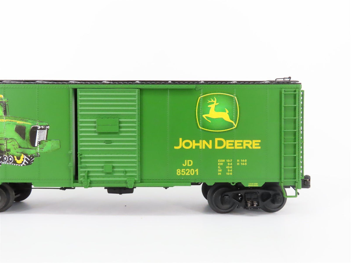 O Gauge 3-Rail MTH 20-90169 John Deere 40&#39; AAR Box Car Set of 3