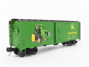O Gauge 3-Rail MTH 20-90169 John Deere 40' AAR Box Car Set of 3