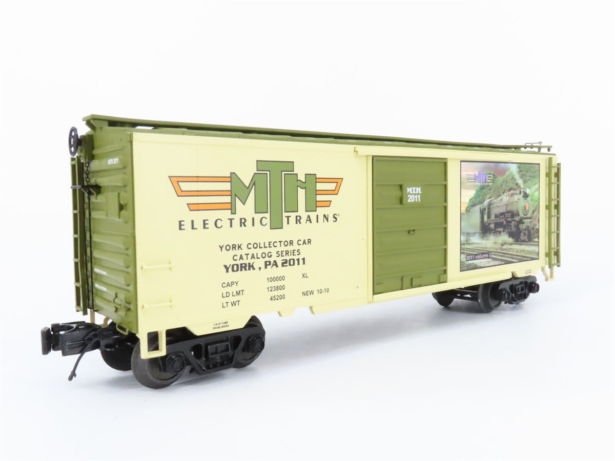 O Gauge 3-Rail MTH 20-93529 TCA Spring York 2011 40&#39; Box Car