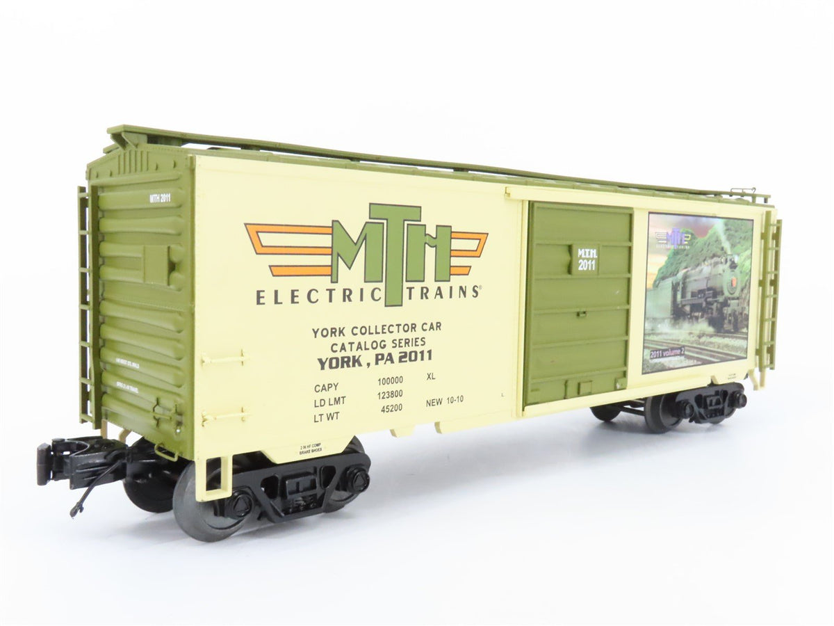 O Gauge 3-Rail MTH 20-93529 TCA Spring York 2011 40&#39; Box Car