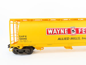 O Gauge 3-Rail Atlas 6305-1 SHPX Wayne Feeds 3 Bay Cylindrical Hopper #62240