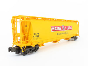 O Gauge 3-Rail Atlas 6305-1 SHPX Wayne Feeds 3 Bay Cylindrical Hopper #62240