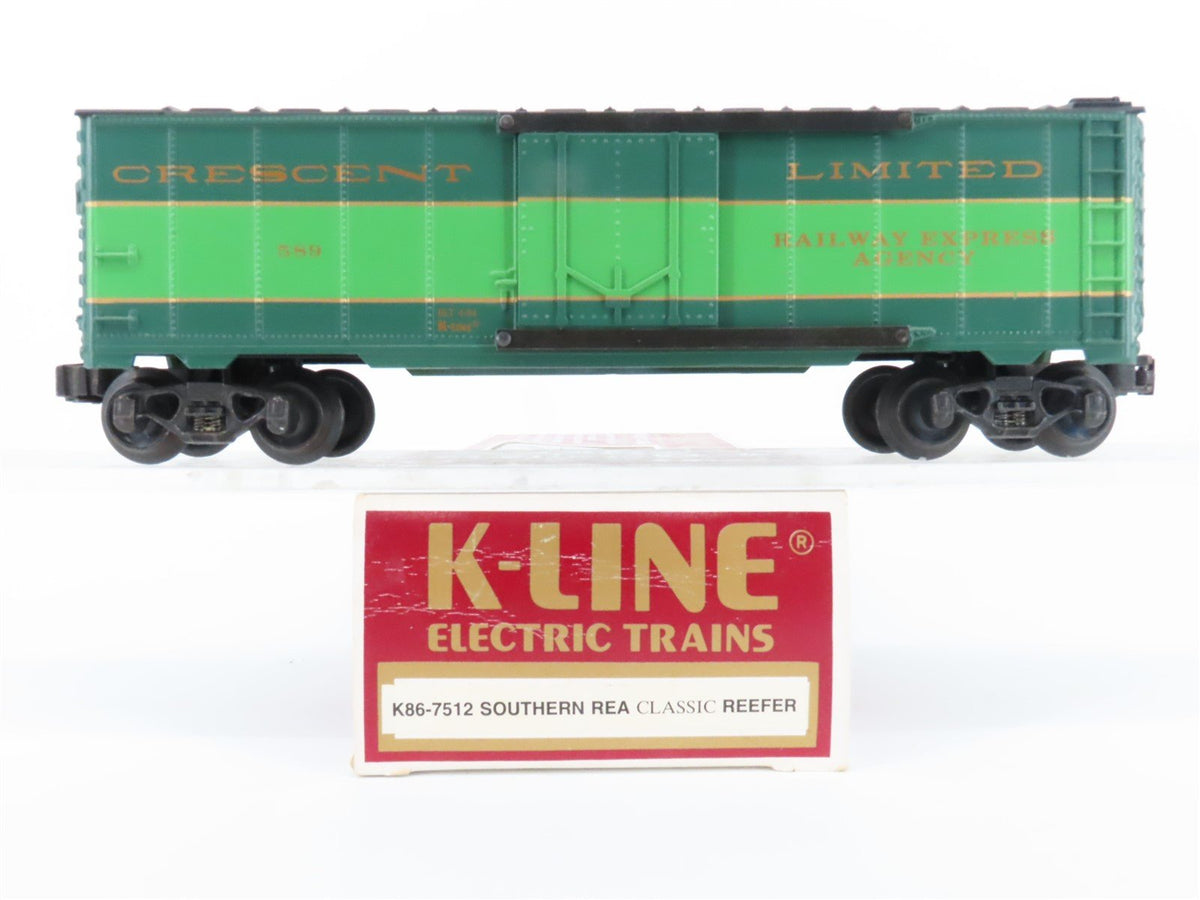 O Gauge 3-Rail K-Line K86-7512 REA SR Southern Crescent Limited Reefer #589