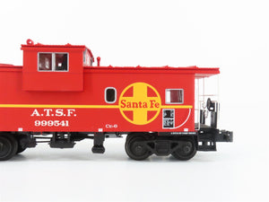 O Gauge 3-Rail Atlas 6605-2 ATSF Santa Fe Extended Vision Caboose 999541 Lighted