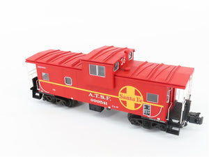 O Gauge 3-Rail Atlas 6605-2 ATSF Santa Fe Extended Vision Caboose 999541 Lighted
