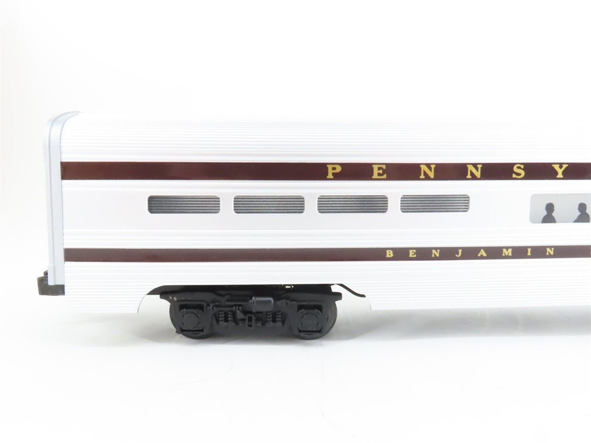 O 3-Rail MTH 20-80003D PRR Pennsylvania 60&#39; Baggage/Diner Passenger 2-Car Set