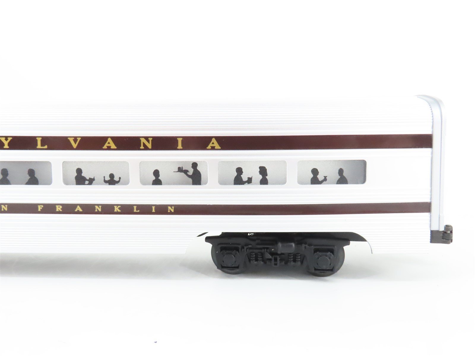 O 3-Rail MTH 20-80003D PRR Pennsylvania 60' Baggage/Diner Passenger 2-Car Set