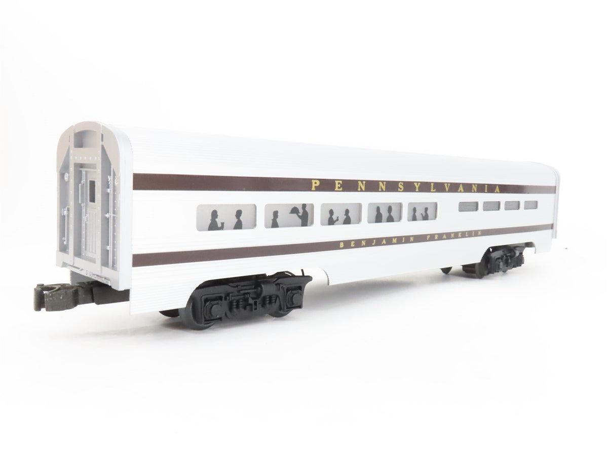 O 3-Rail MTH 20-80003D PRR Pennsylvania 60&#39; Baggage/Diner Passenger 2-Car Set