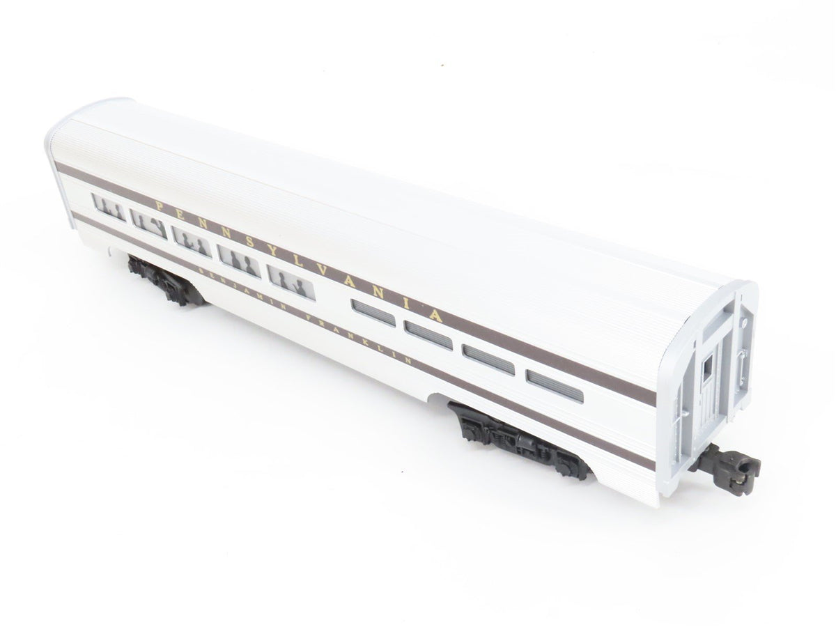 O 3-Rail MTH 20-80003D PRR Pennsylvania 60&#39; Baggage/Diner Passenger 2-Car Set