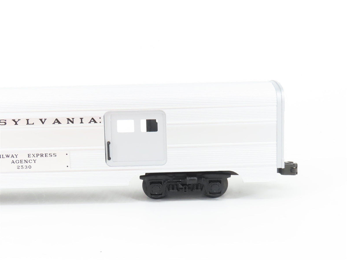 O 3-Rail MTH 20-80003D PRR Pennsylvania 60&#39; Baggage/Diner Passenger 2-Car Set