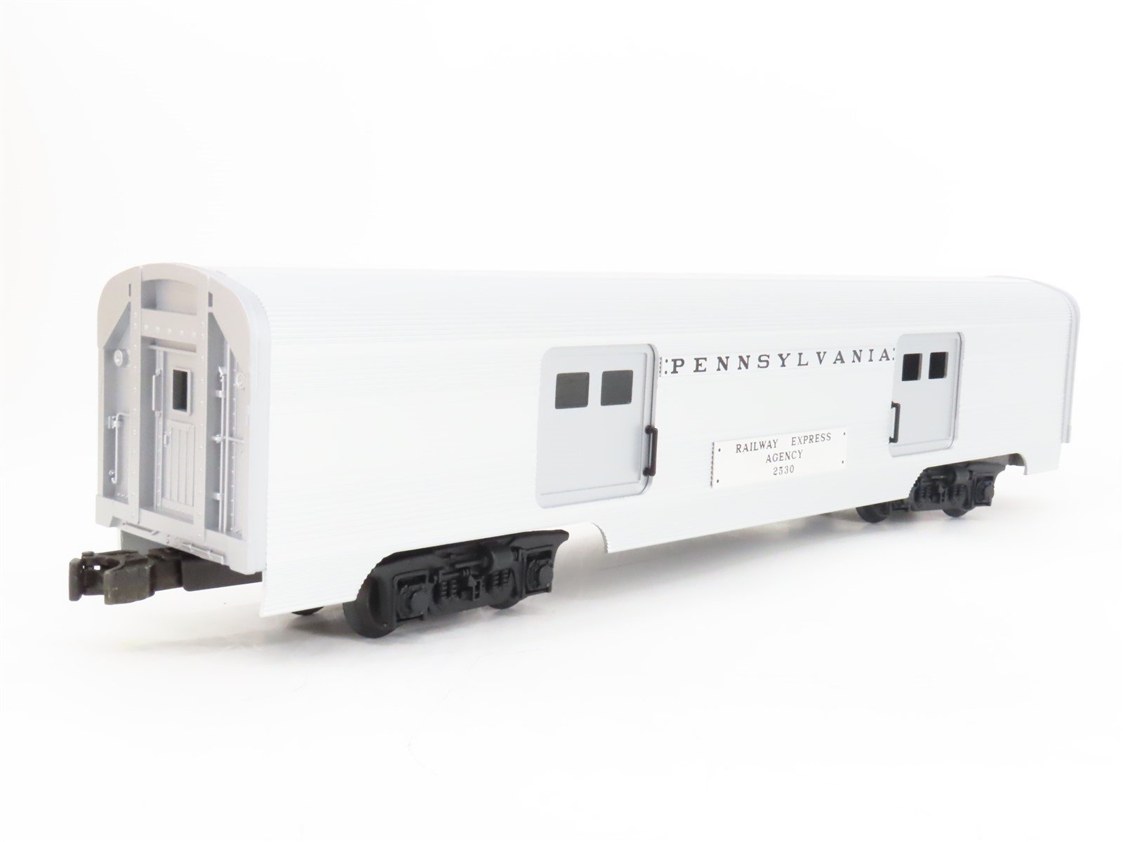 O 3-Rail MTH 20-80003D PRR Pennsylvania 60' Baggage/Diner Passenger 2-Car Set
