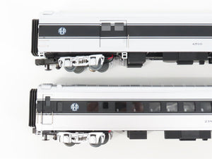 O Gauge 3-Rail MTH 20-80004D BNSF Railway ABS Passenger 5-Car Set