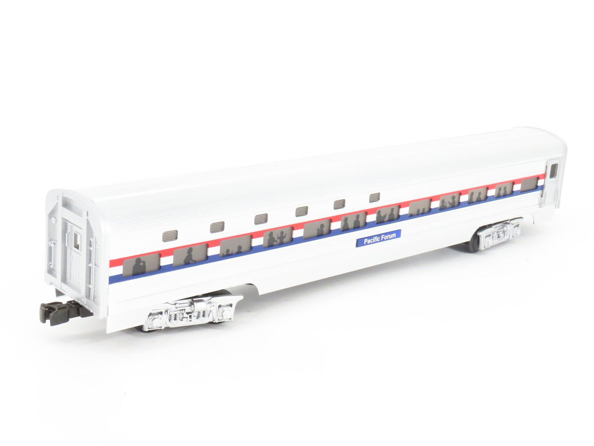 O Gauge 3-Rail MTH MT-6508 Amtrak 70&#39; Aluminum Sleeper/Diner Passenger 2-Car Set