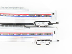 O Gauge 3-Rail MTH MT-6508 Amtrak Aluminum Passenger 5-Car Set