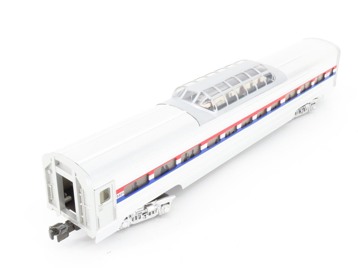 O Gauge 3-Rail MTH MT-6508 Amtrak Aluminum Passenger 5-Car Set