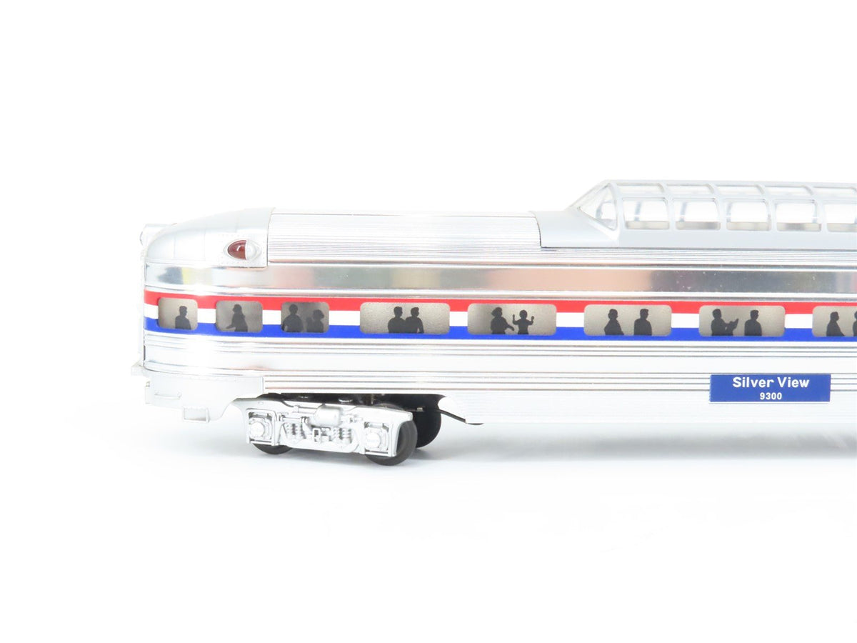 O Gauge 3-Rail MTH MT-6508 Amtrak Aluminum Passenger 5-Car Set