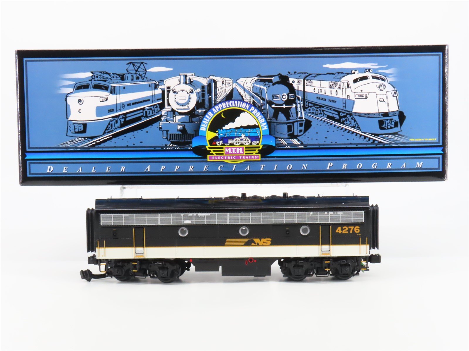 O Gauge 3-Rail MTH 20-80007C NS Norfolk Southern F7B Diesel #4276 - Unpowered