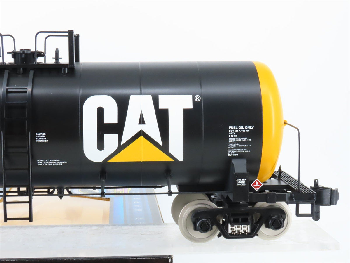 O Gauge 3-Rail MTH 20-80005D DAP 2003 CAT Caterpillar Unibody Tank Car 2003